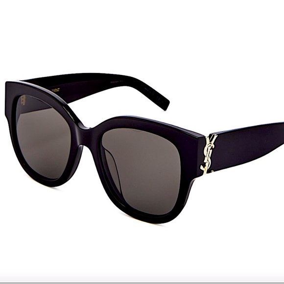 56mm Cat Eye Sunglasses Saint Laurent